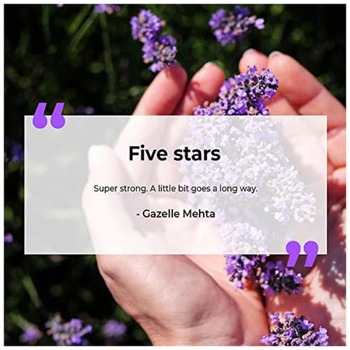 Sprig All Natural Lavender Extract - Fine Quality, 110 ml-5.webp